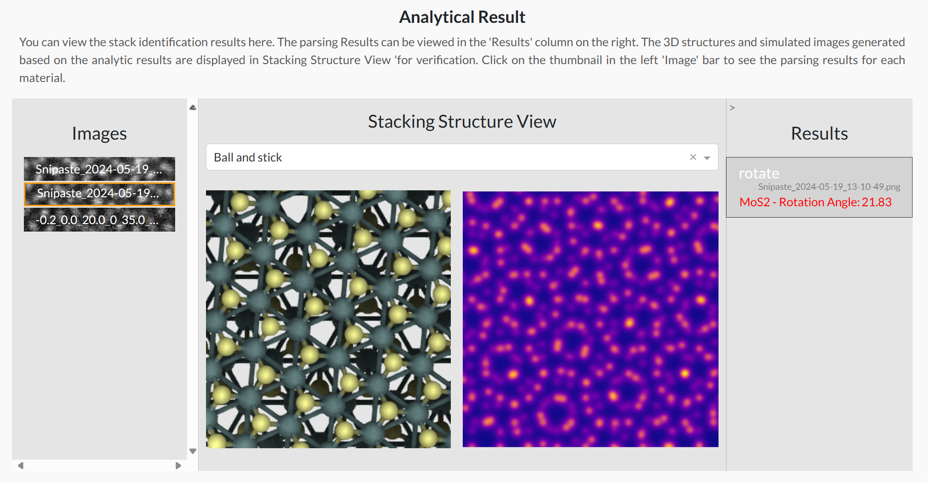Stacking Pattern Analyzer